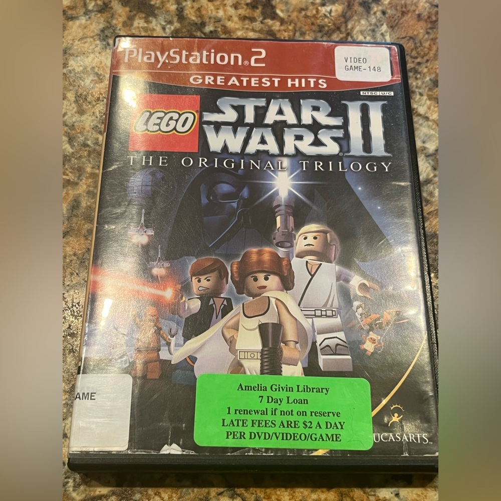 Lego Star Wars II The Original Trilogy PlayStation 2 Game